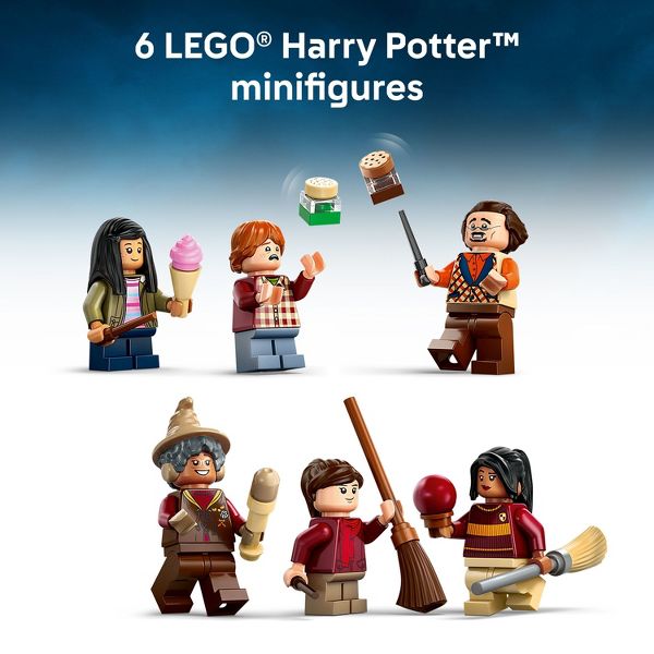 LEGO Harry Potter Quality Quidditch Supplies & Ice Cream Parlour Building Set 76452