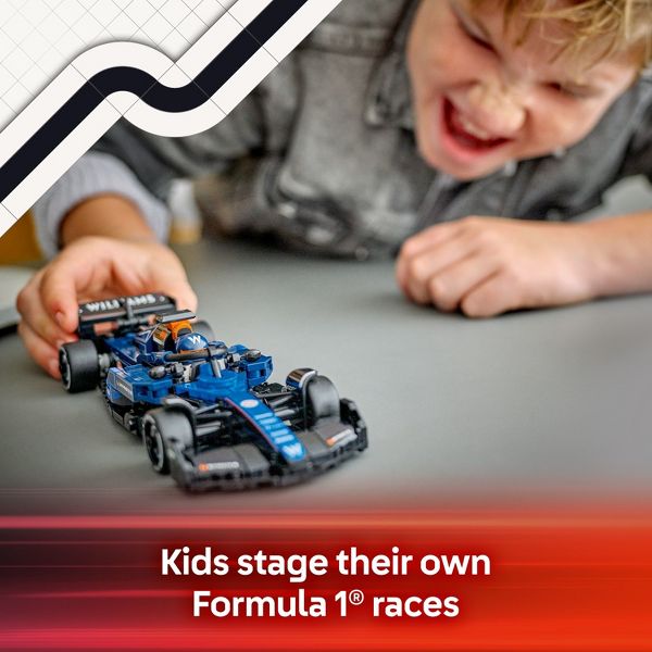 LEGO Speed Champions Williams Racing FW46 F1 Race Car Toy Building Set 77249