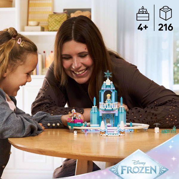 LEGO Disney Frozen Elsa’s Ice Castle & Snow Ride Adventure 43281