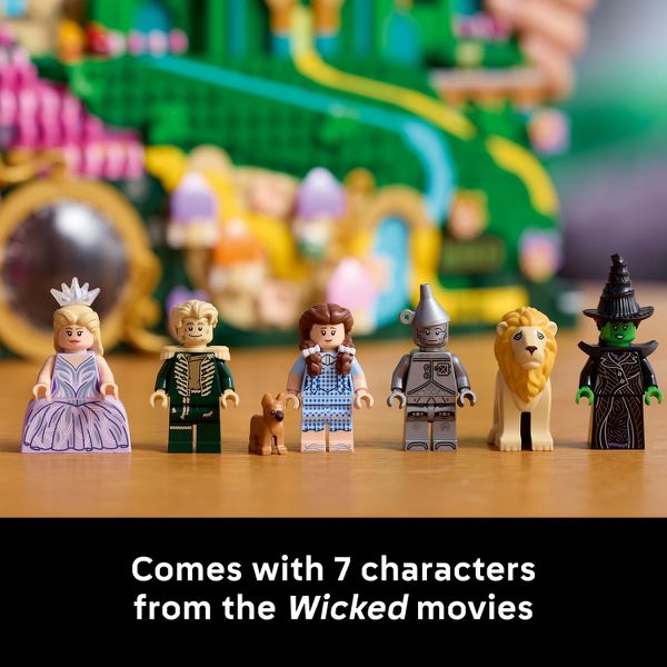 LEGO Wicked Emerald City Wall Art for Adults 75685