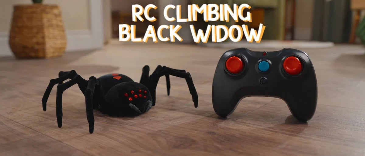 TERRA by Battat Remote Control Black Widow Spider (Target Exclusive)