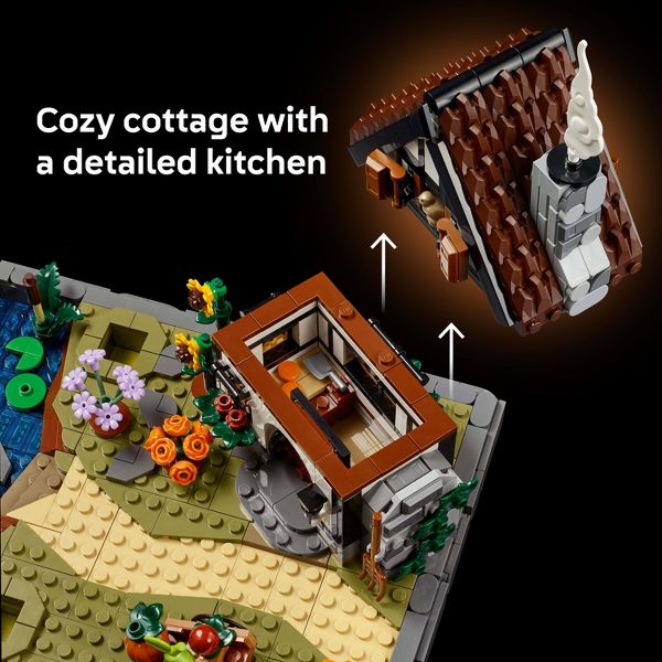 LEGO Icons Autumn Cottage Garden Building Set 11372