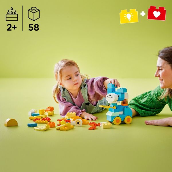 LEGO DUPLO Town 3 in 1 Animals on Wheels 10448