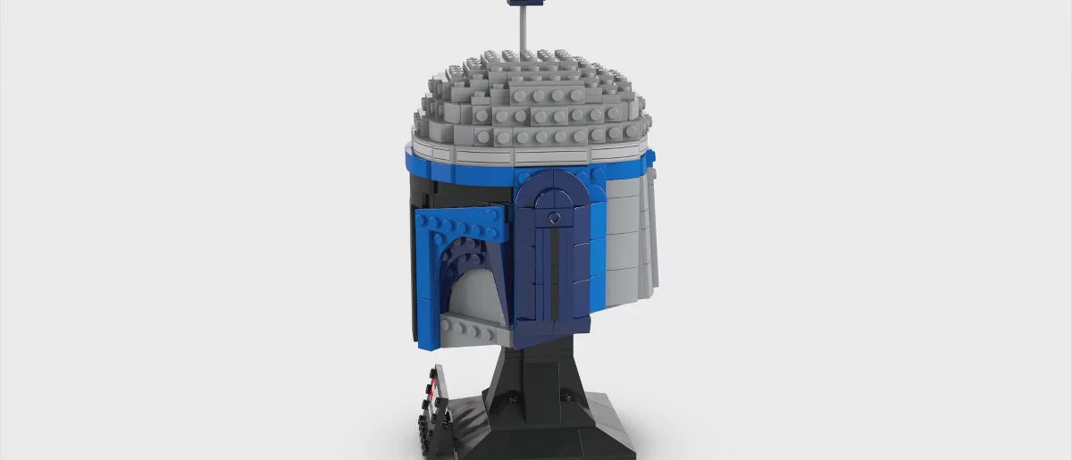 LEGO Star Wars Jango Fett Helmet DIY Model Building Kit 75408