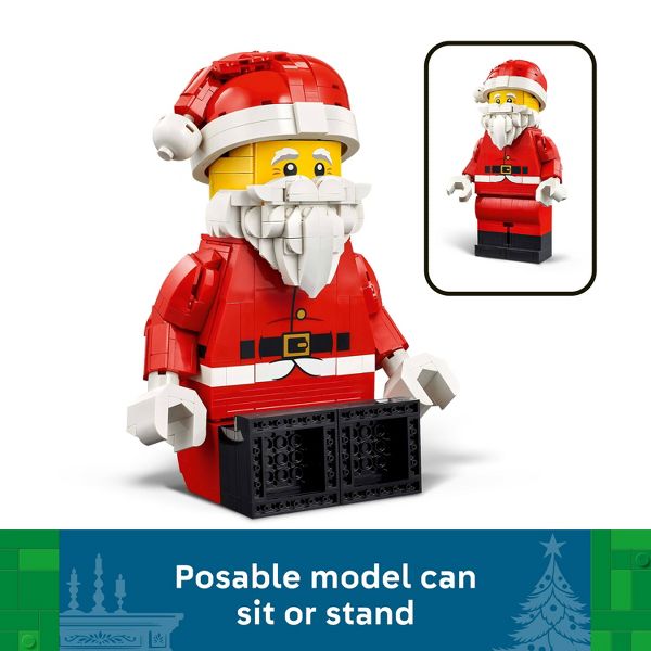 LEGO Up-Scaled Santa Minifigure 40820