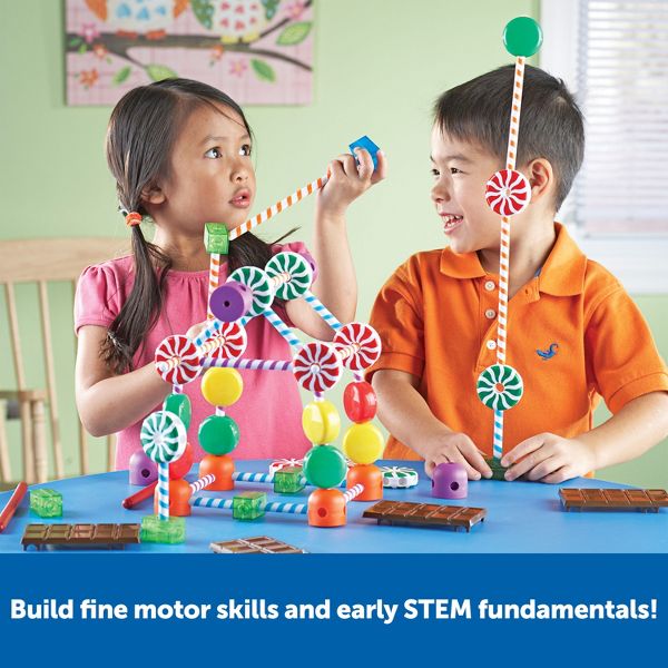 Learning Resources Candy Construction Set, 92 Pieces