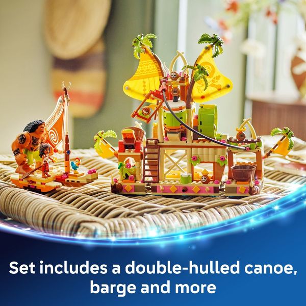 LEGO Disney Moana 2 Kakamora Barge Kids Toy 43258