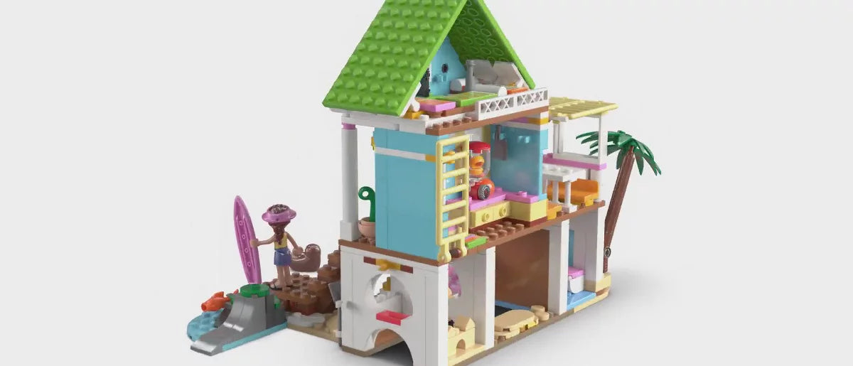 LEGO Friends Beach House with Seals Kids Toy 42699