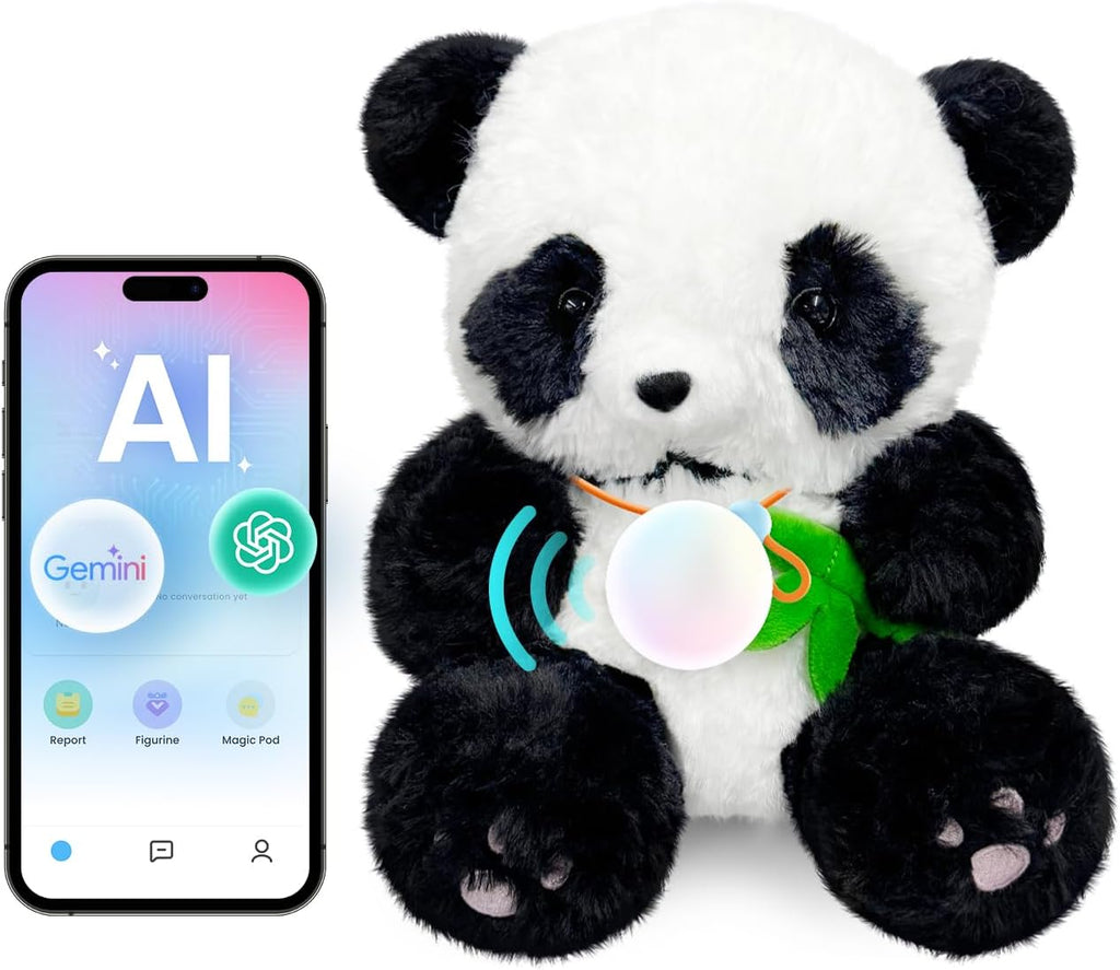 Interactive AI Companion Panda Plush