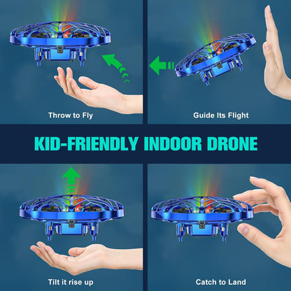 Hand-Operated Drone with Gesture Control and 360° Flip