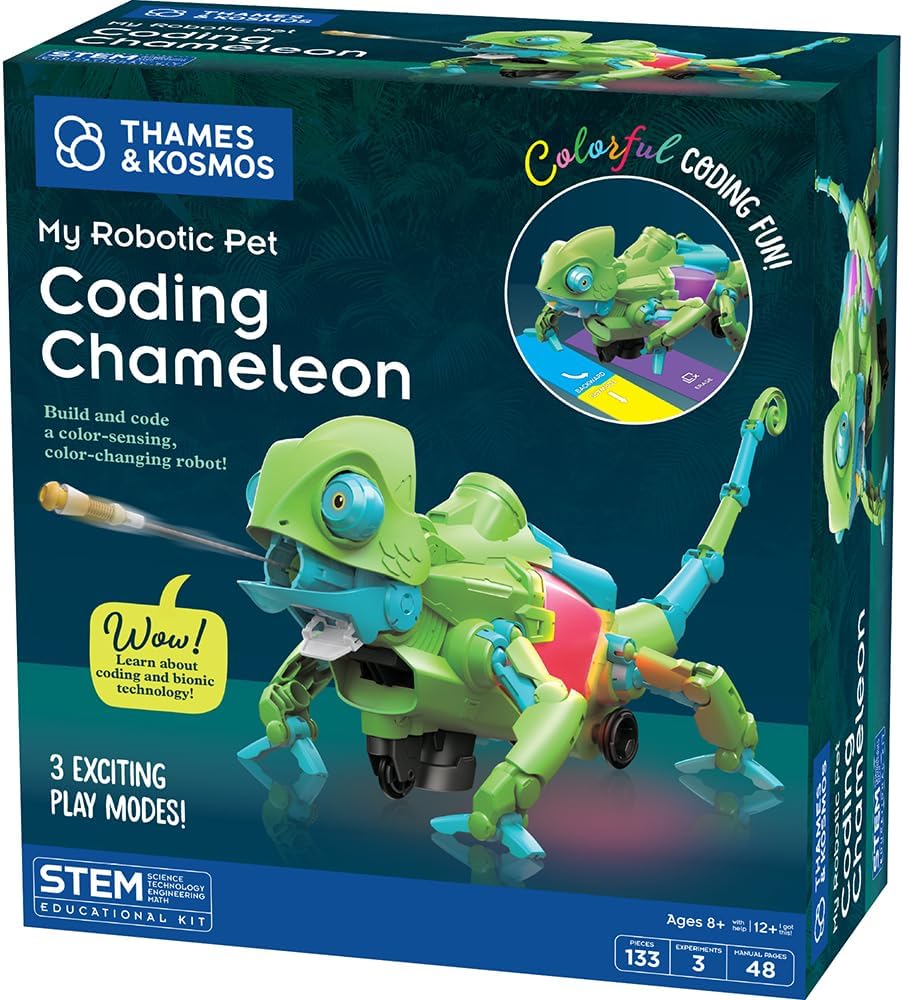 Robotic Chameleon Coding and Building Kit
