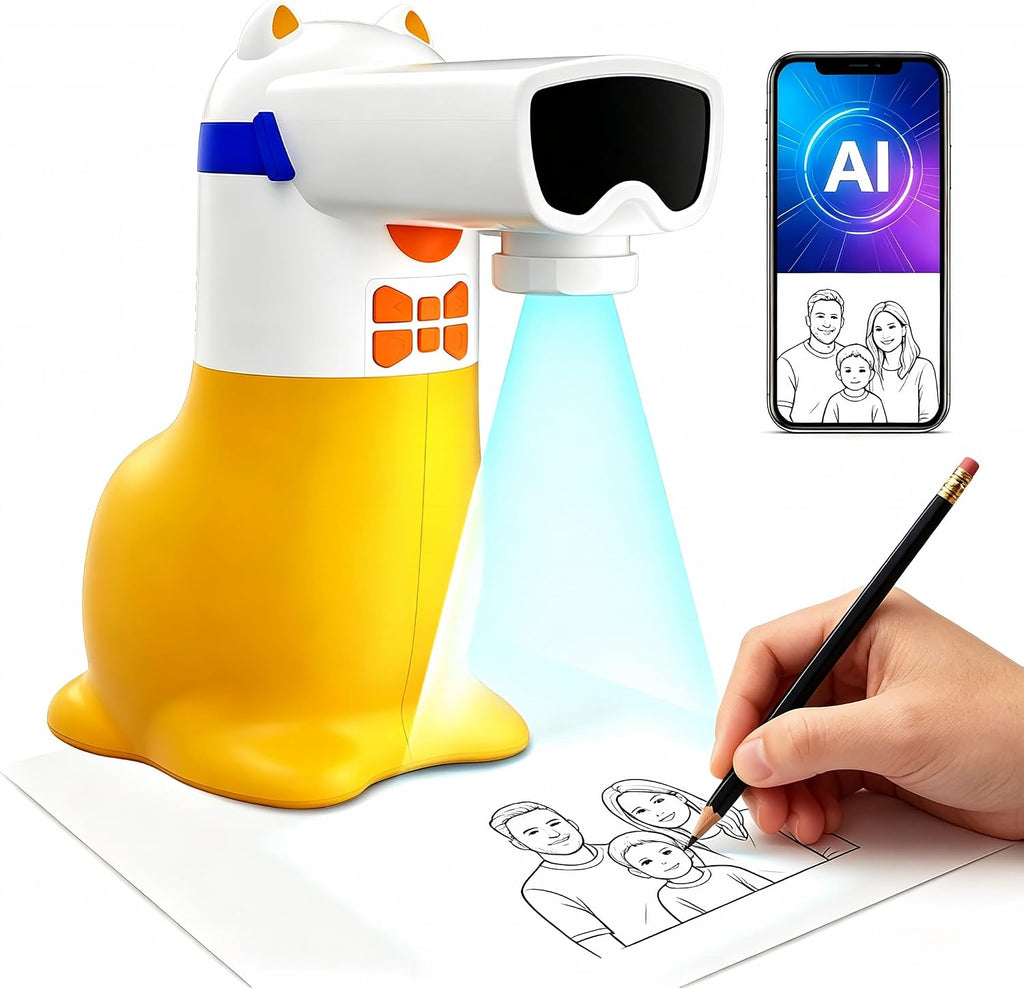AI Drawing Projector for Kids