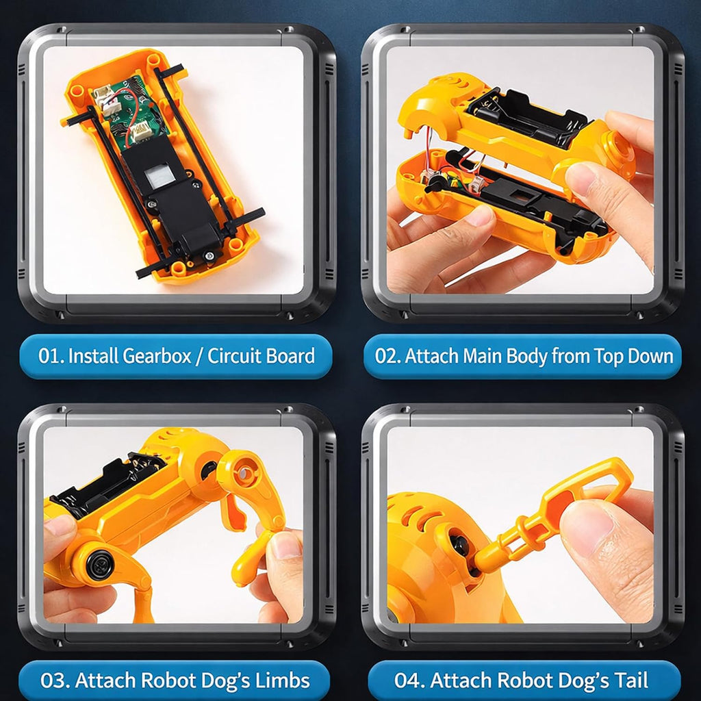 DIY Voice-Control Robot Dog Assembly Kit