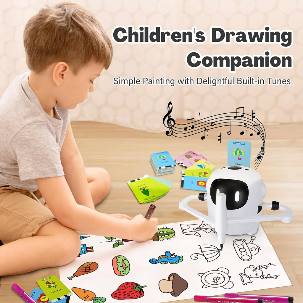Interactive Drawing Robot with 150 Drawing Cards