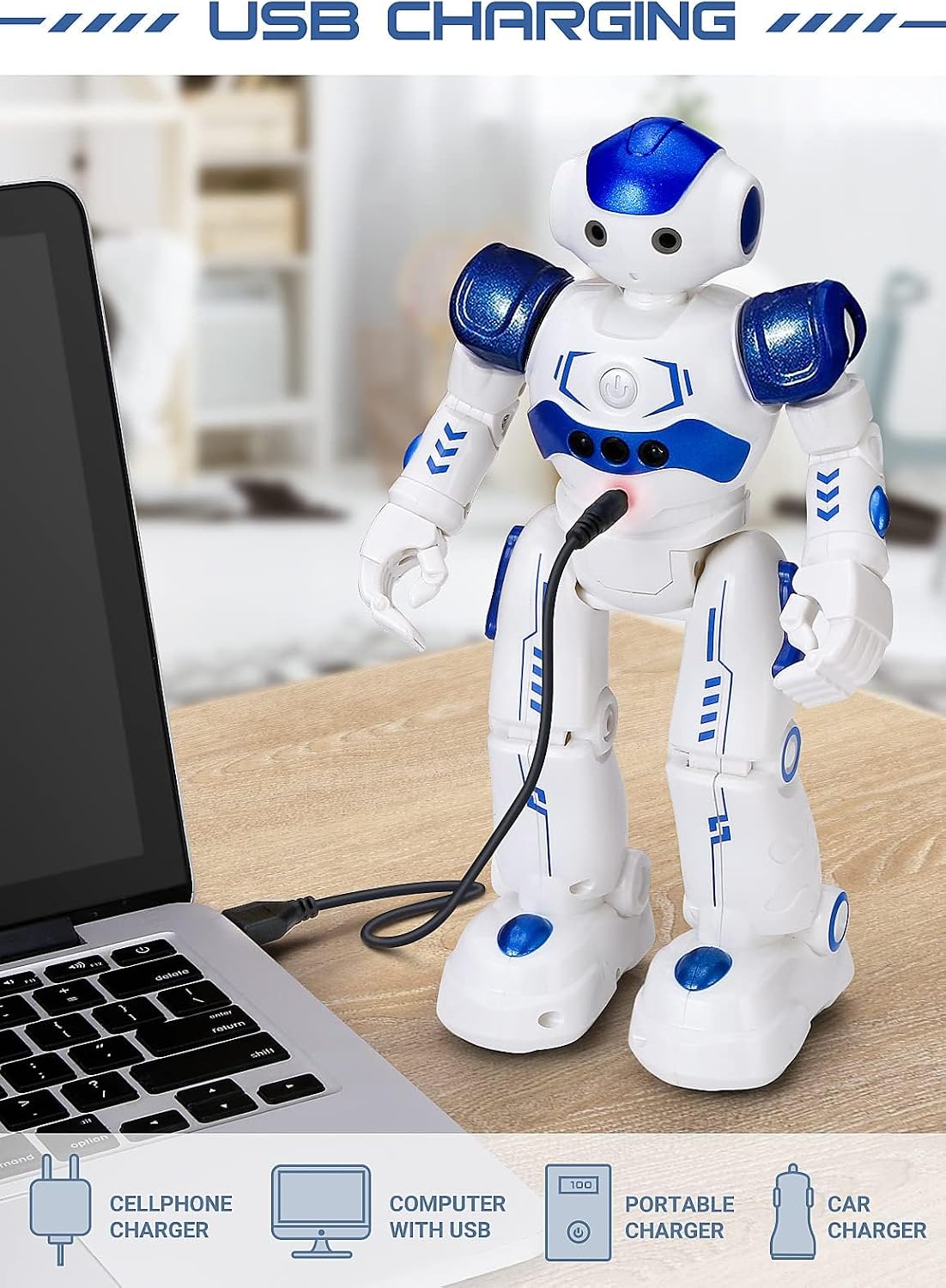 Remote-Control Robot Toy with Gesture Control