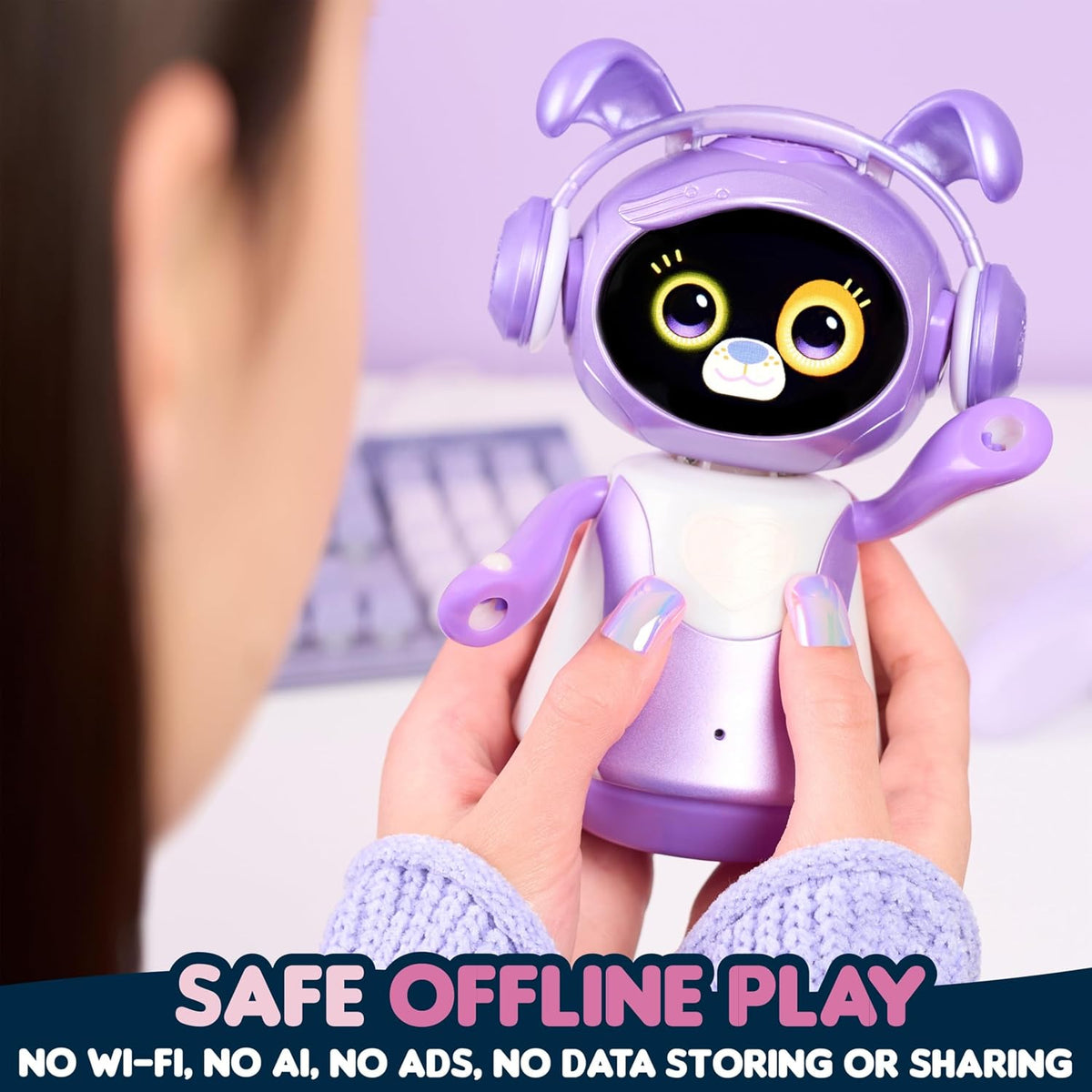 Interactive Touch- and Sound-Responsive Robot Toy