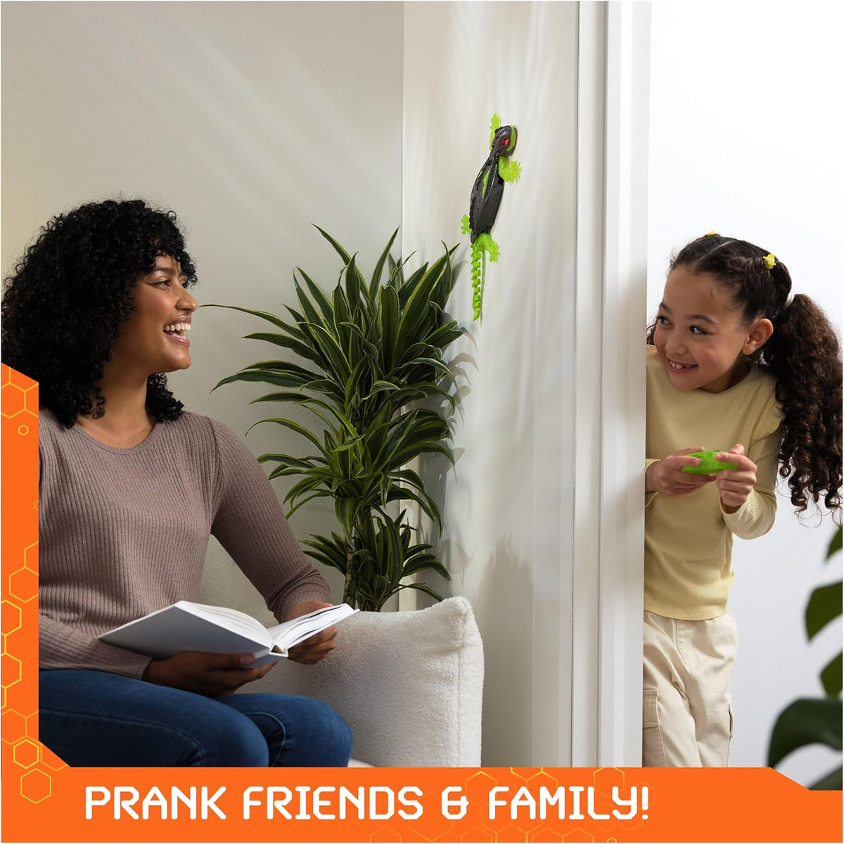 Rechargeable Remote-Control Wall-Crawling Gecko Toy