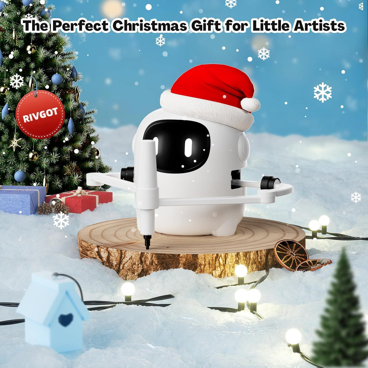 Interactive Drawing Robot with 150 Drawing Cards