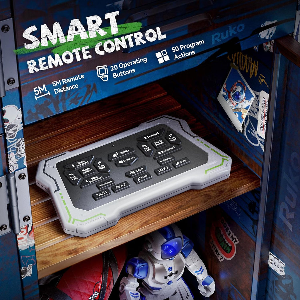 Programmable Gesture-Controlled Remote-Control Robot