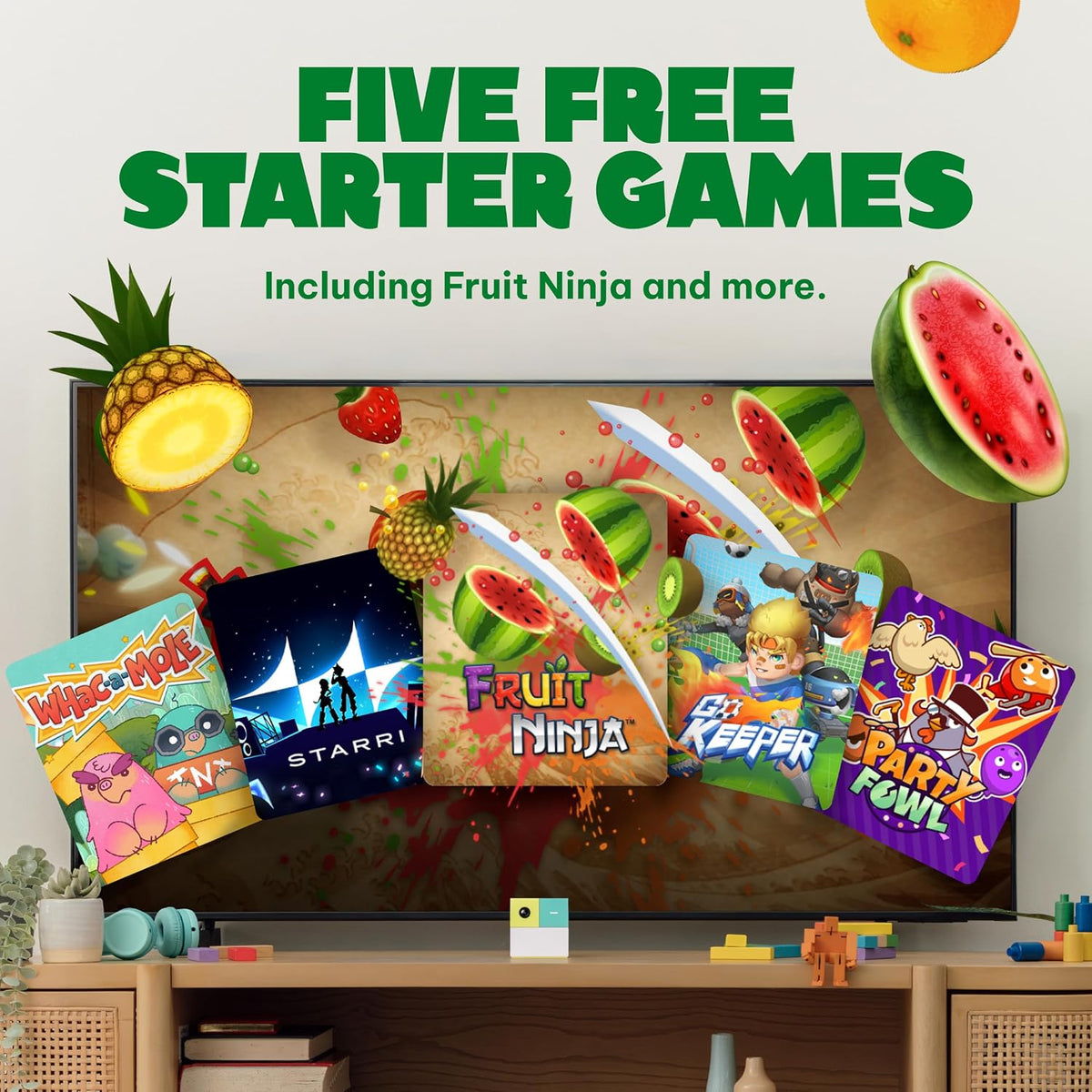 Interactive Motion-Control Game System for Families