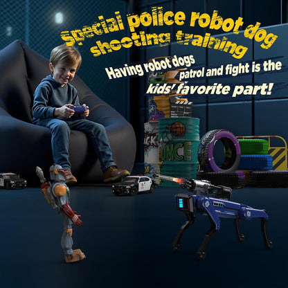 Interactive STEM Robot Dog with Voice and Remote Control