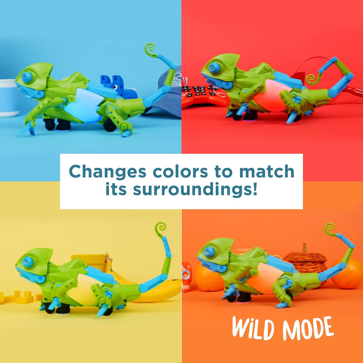 Robotic Chameleon Coding and Building Kit