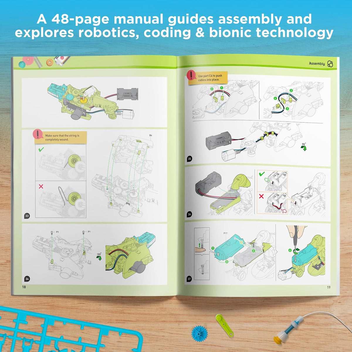 Robotic Chameleon Coding and Building Kit