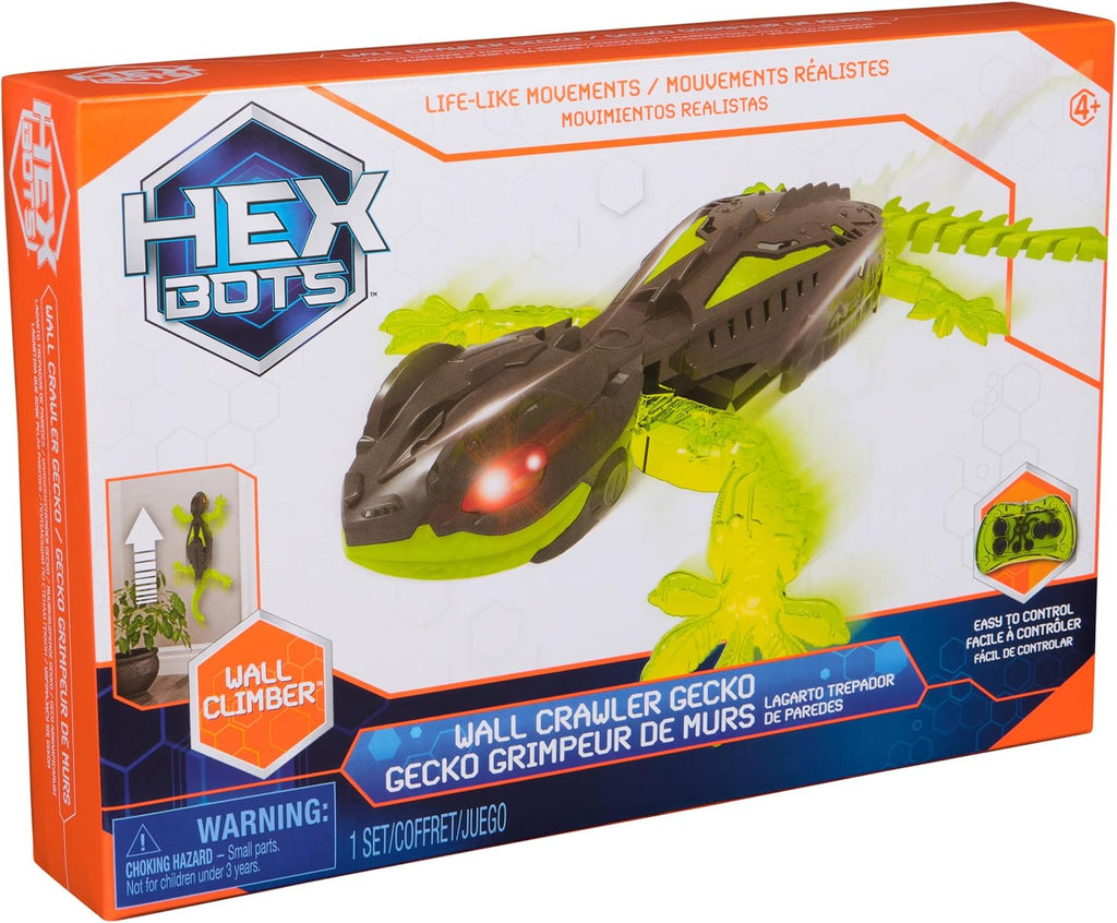 Rechargeable Remote-Control Wall-Crawling Gecko Toy