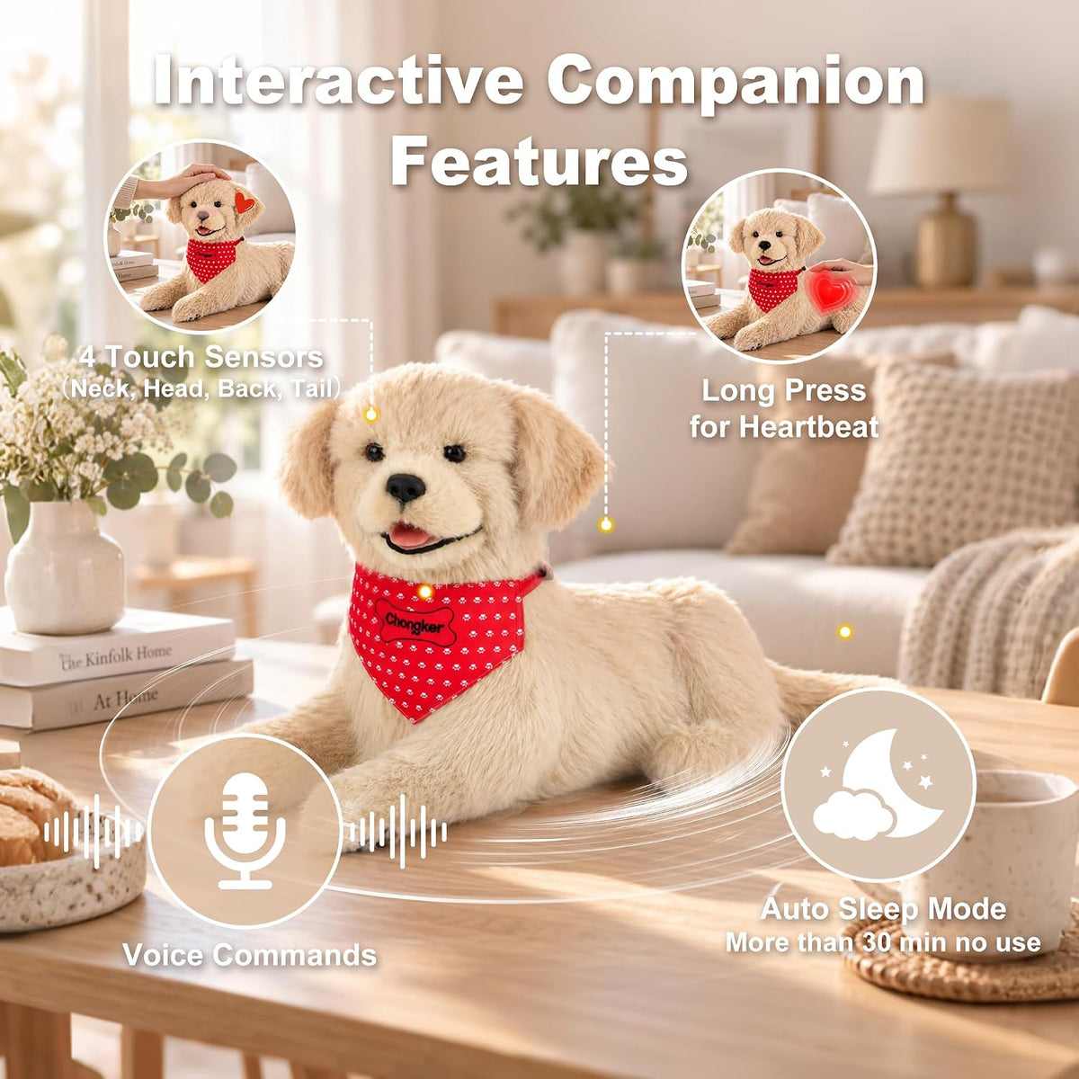 Companion Robot Dog Plush Toy