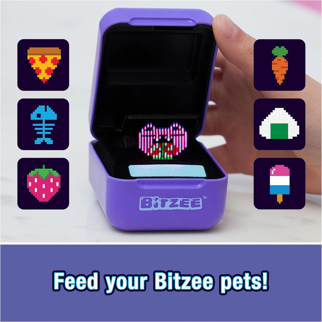 Interactive Digital Pet Toy with Touch and Motion Responses