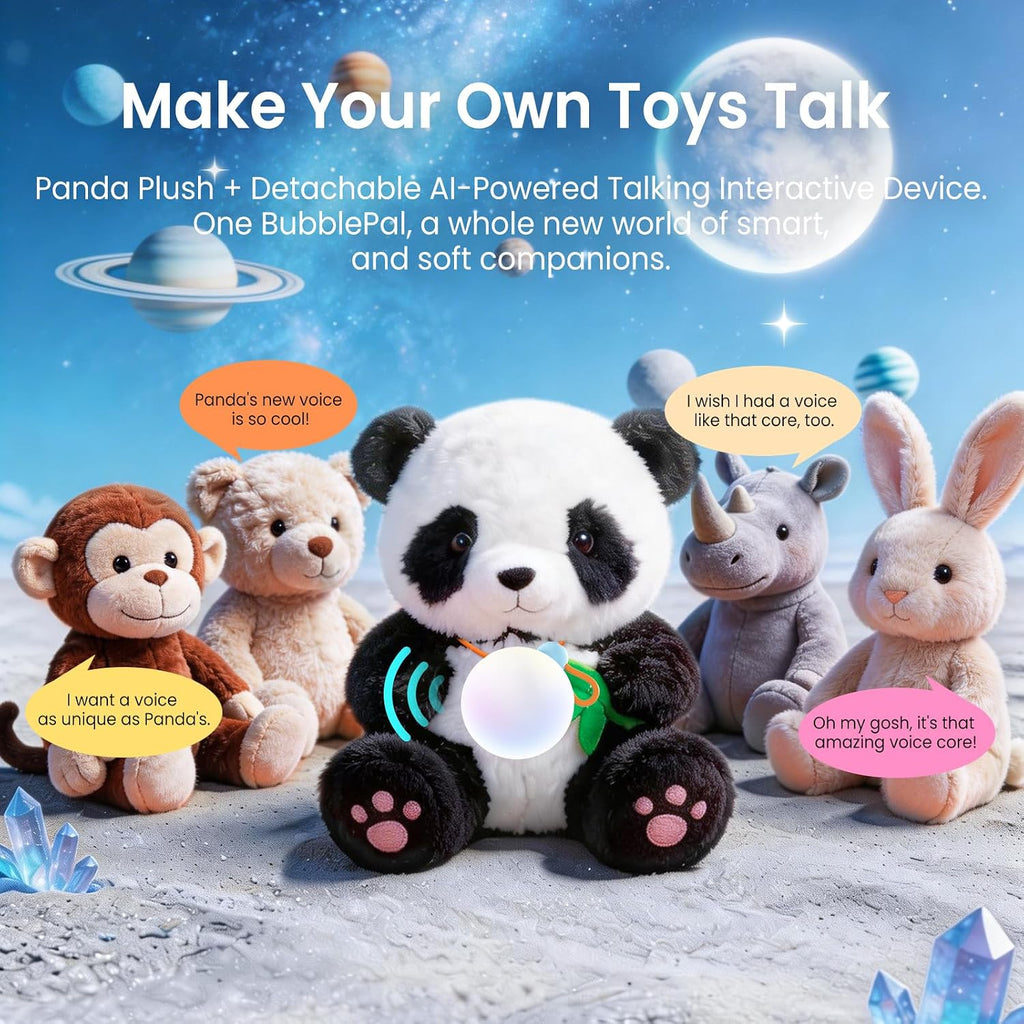 Interactive AI Companion Panda Plush