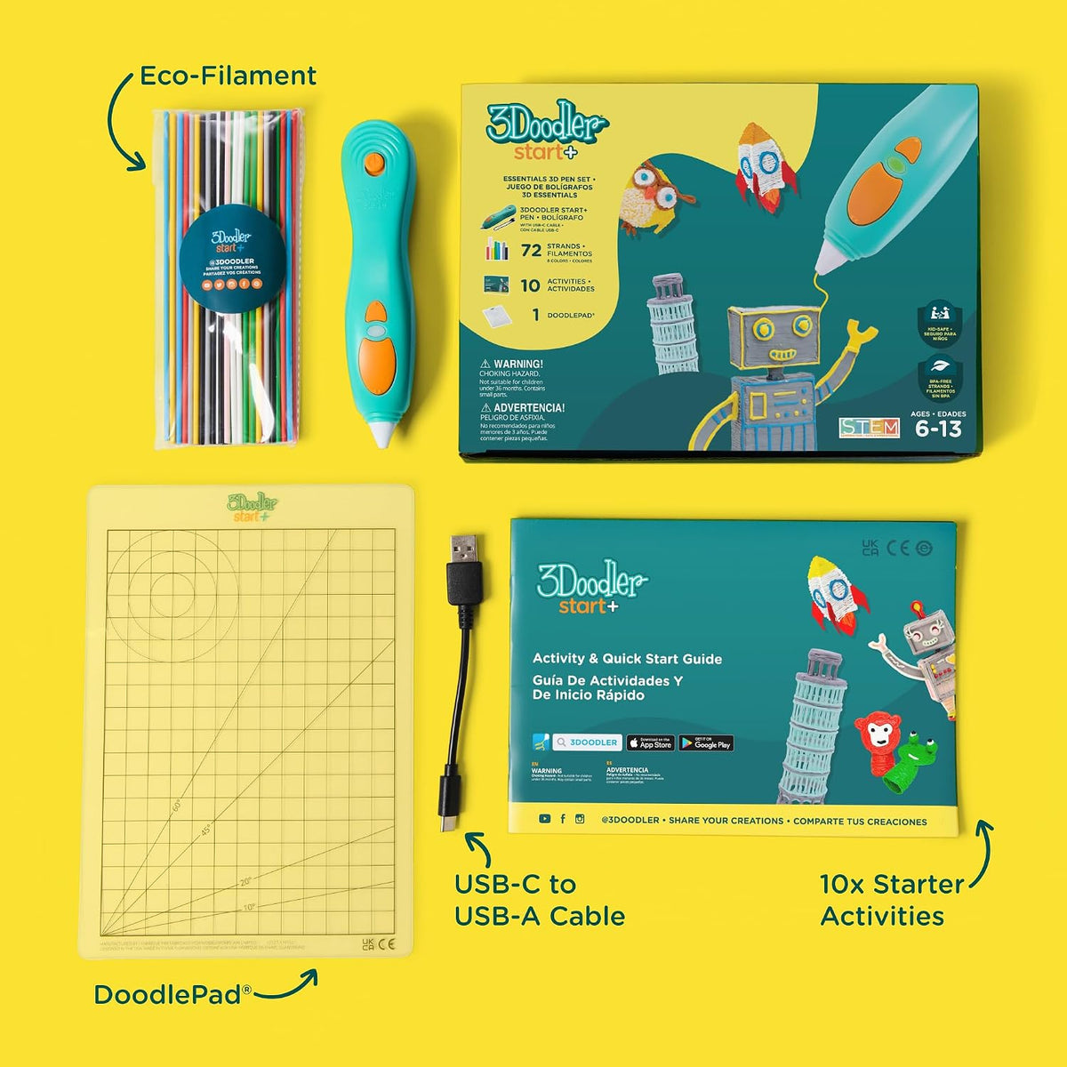 Kids’ 3D Drawing Pen Set
