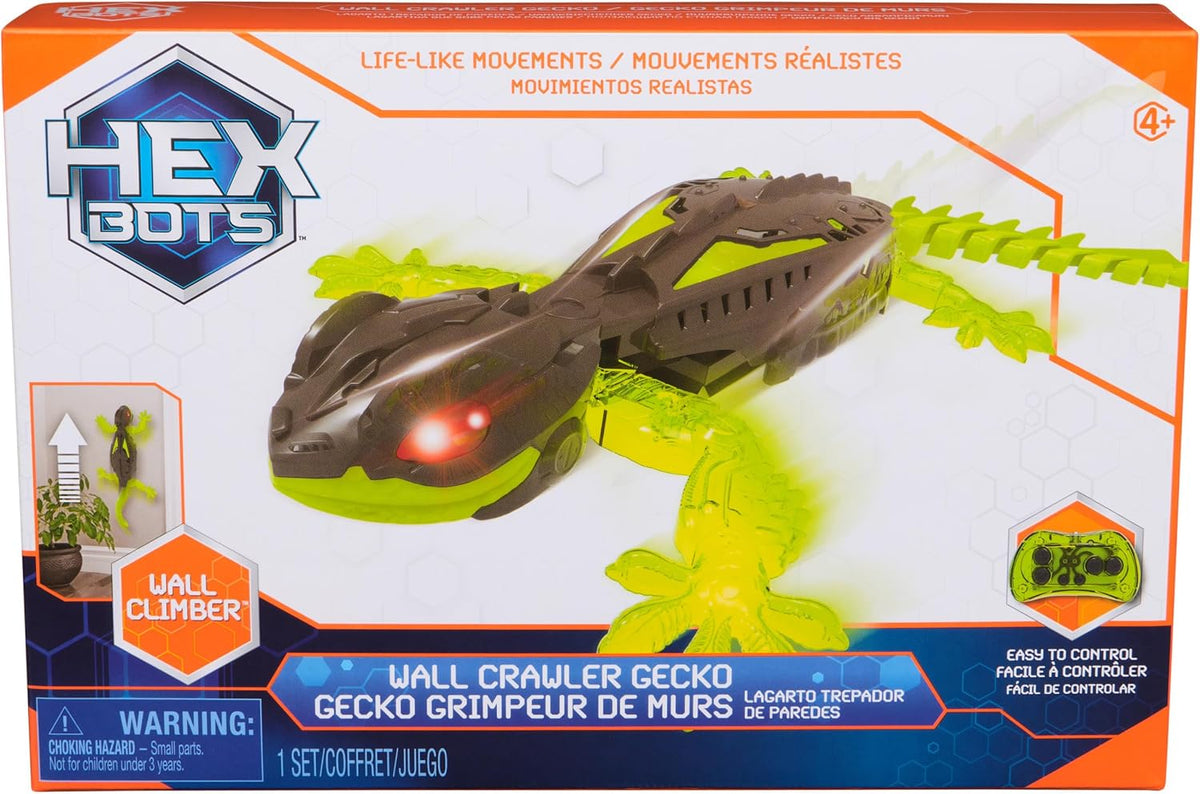 Rechargeable Remote-Control Wall-Crawling Gecko Toy