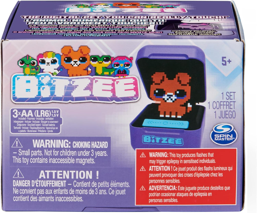 Interactive Digital Pet Toy with Touch and Motion Responses