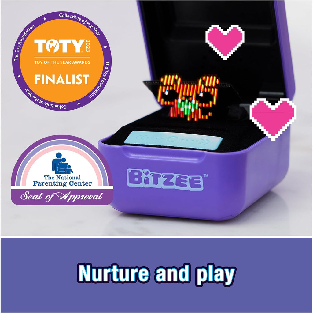 Interactive Digital Pet Toy with Touch and Motion Responses