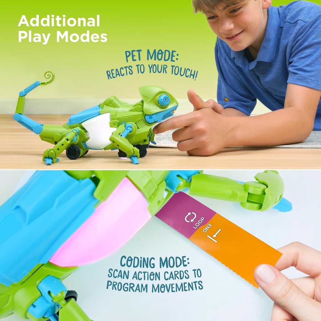Robotic Chameleon Coding and Building Kit