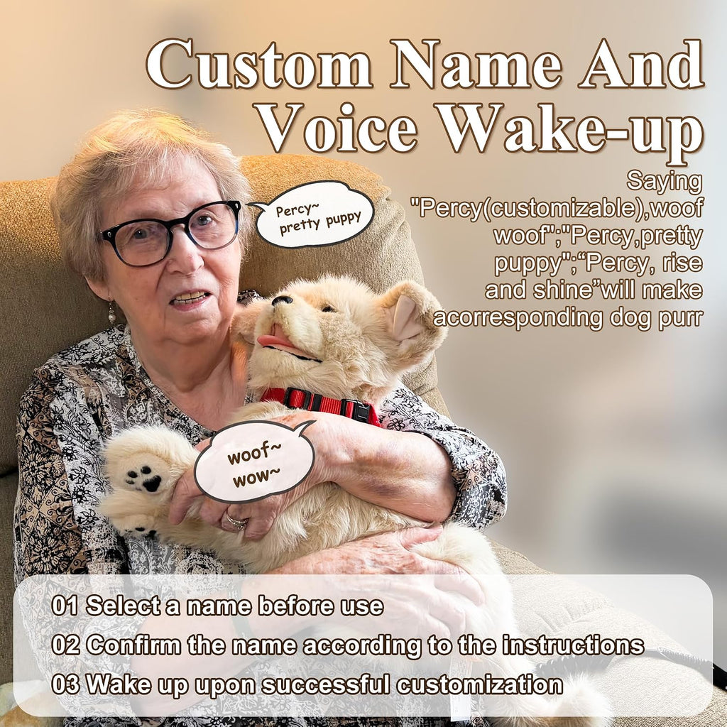 Companion Robot Dog Plush Toy