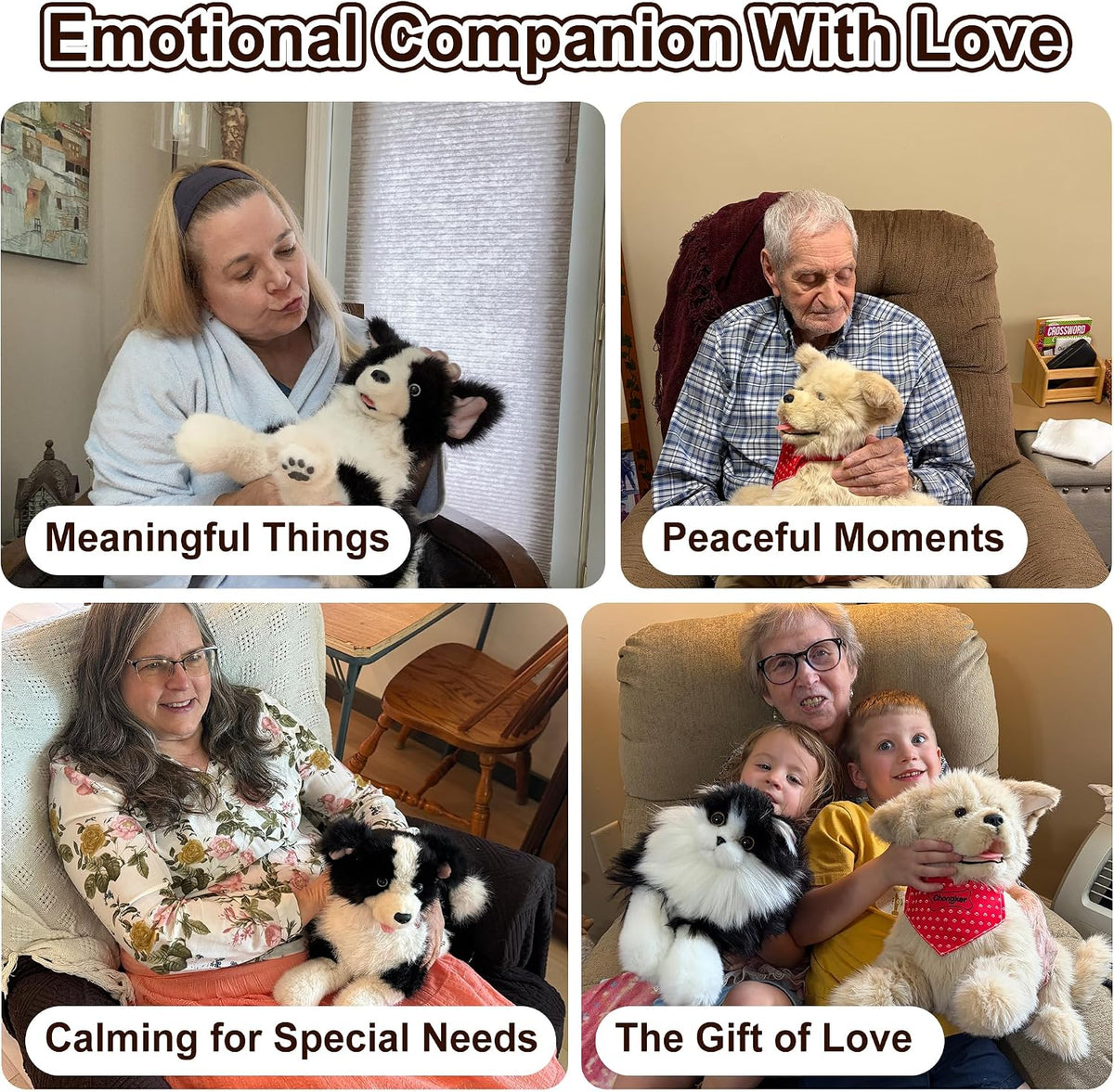 Companion Robot Dog Plush Toy