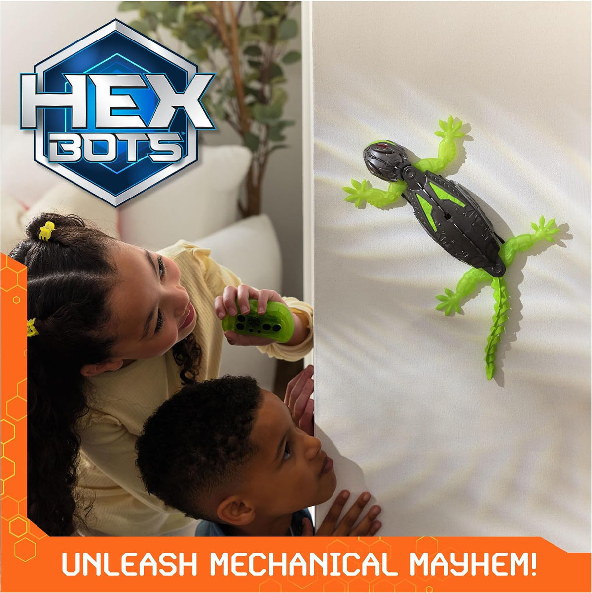 Rechargeable Remote-Control Wall-Crawling Gecko Toy