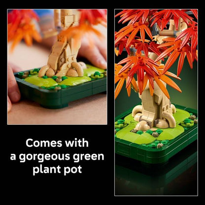 LEGO Botanicals Japanese Red Maple Bonsai Tree 10348