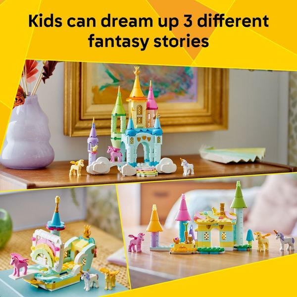 LEGO Creator 3 in 1 Unicorn Castle Building Toy 31175