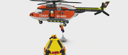 LEGO City Coast Guard Helicopter Toy for Kids 60503