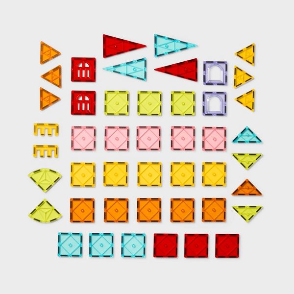 Magnetic Building Tiles Set 46pc - Gigglescape™ (Target Exclusive)