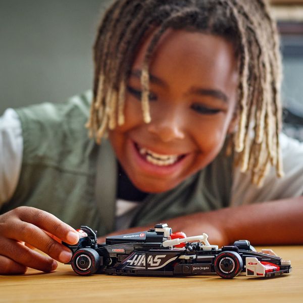 LEGO Speed Champions MoneyGram Haas F1 Team VF-24 Race Car Building Set 77250