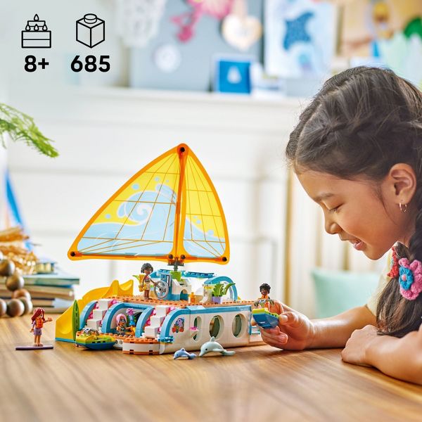 LEGO Friends Travel Boat Adventure Building Toy 42664
