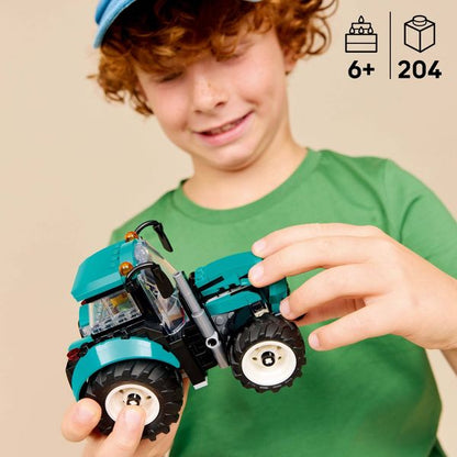 LEGO City Tractor Building Toy for Kids 60498