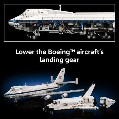 LEGO Icons Shuttle Carrier Aircraft Building Set 10360