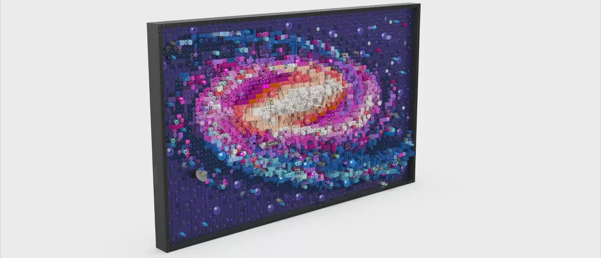 LEGO Art The Milky Way Galaxy Wall Art Décor Set 31212