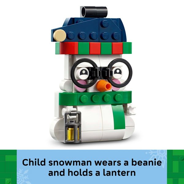 LEGO Snowman Ornaments 40812