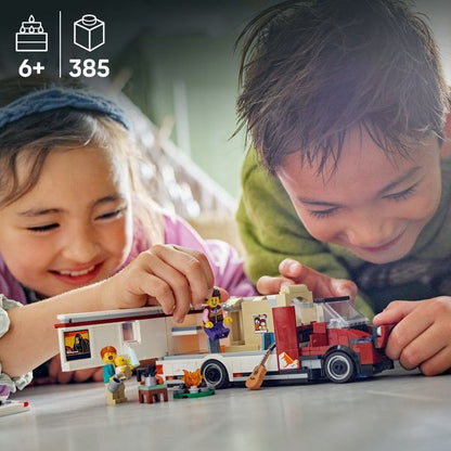 LEGO City Holiday Adventure Camper Van Building Toy Set 60454